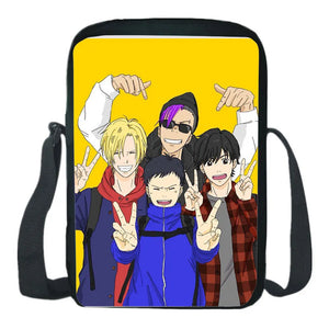 BANANA FISH Cartoon Shoulder Bag Canvas School Bag Cosplay Messenger Bag