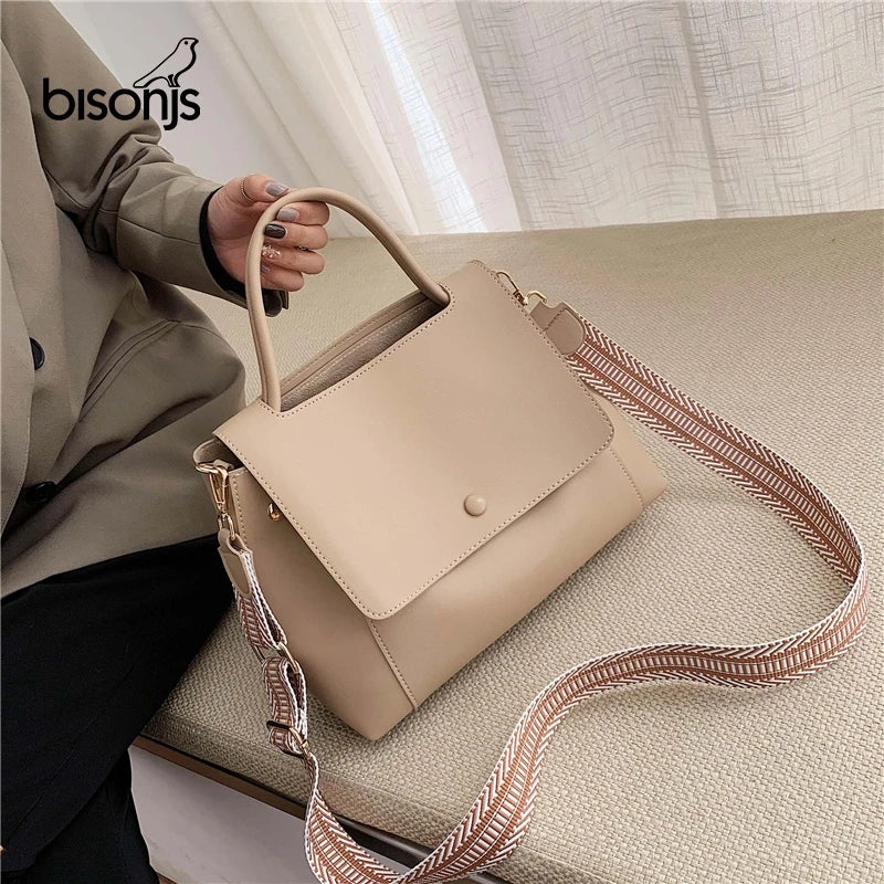 Large Capacity Totes Bag Women PU Shoulder Messenger Retro Lady Handbags
