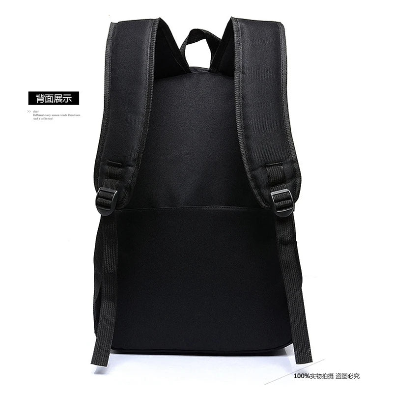 BLEACH Ichigo Mask Printing Backpack Nylon School Bag Customization