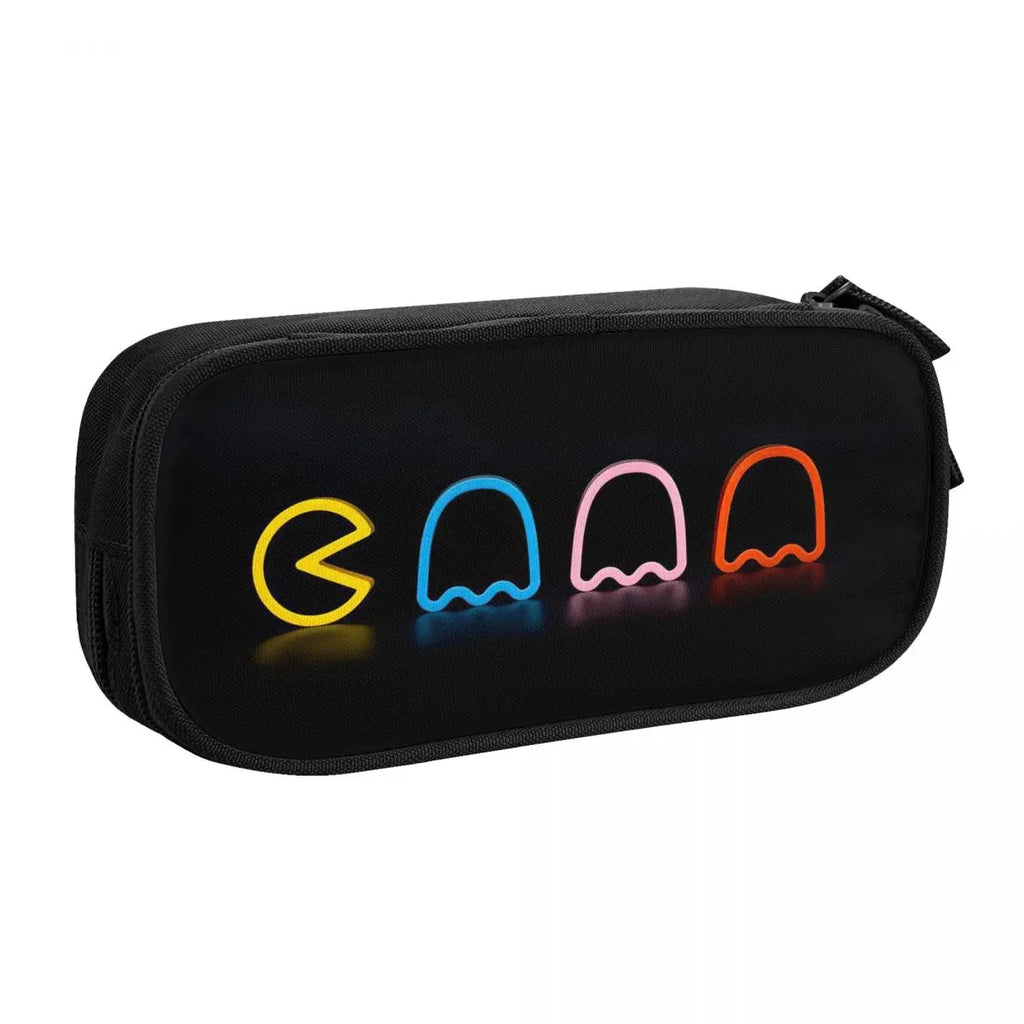 BOSS Battle Shooting Game Pen Box Student School Anime Zipper Pen Bag