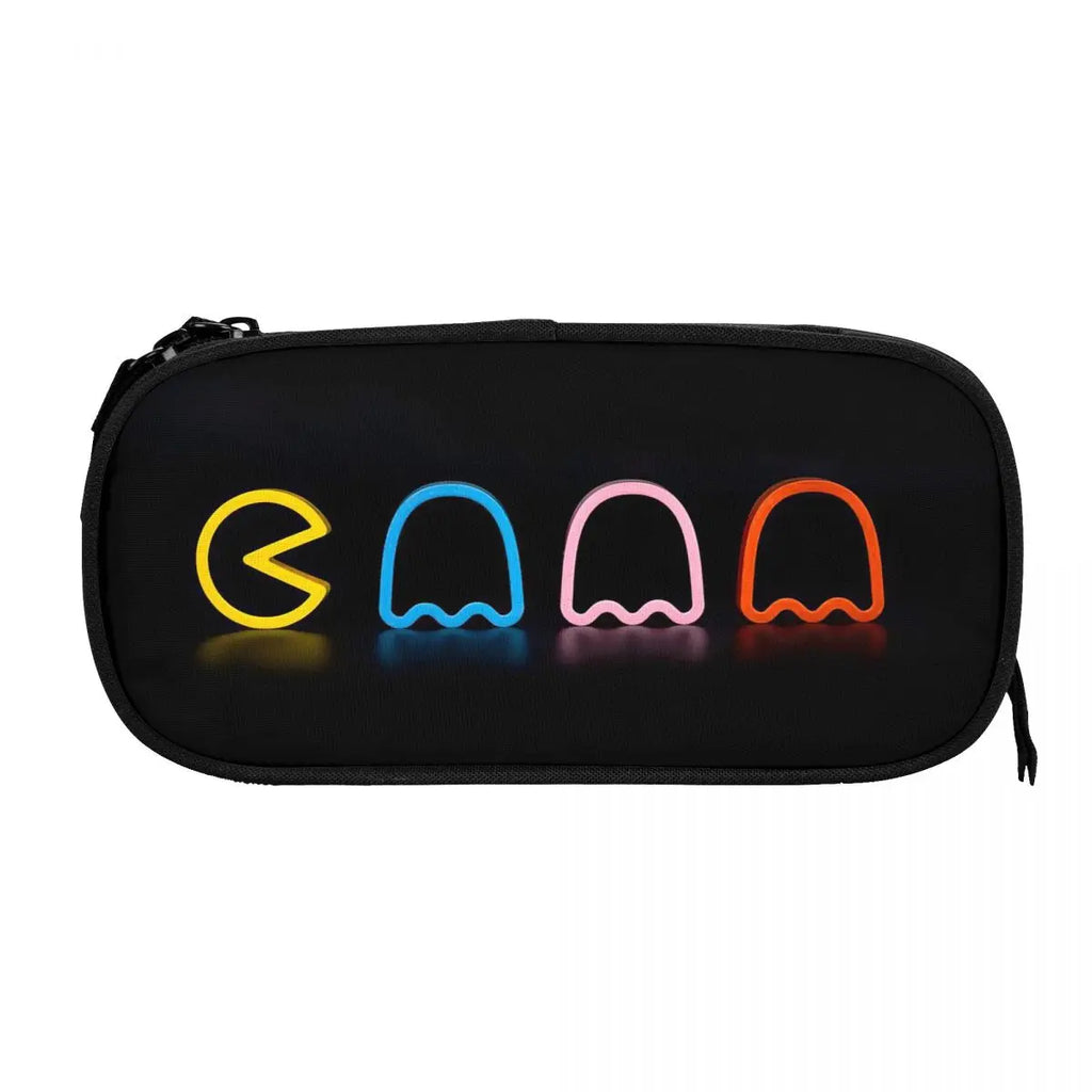 BOSS Battle Shooting Game Pen Box Student School Anime Zipper Pen Bag