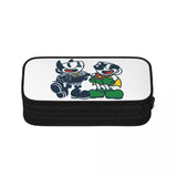 BOSS Battle Shooting Game Pen Box Student School Anime Zipper