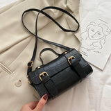 High Solid PU Leather Crossbody Bag for Women GF3669