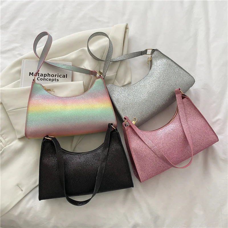 Large Capacity PU Leather Women's Shoulder Bag