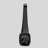 Wide Shoulder PU Leather Bag Women High Capacity Messenger Female Bags