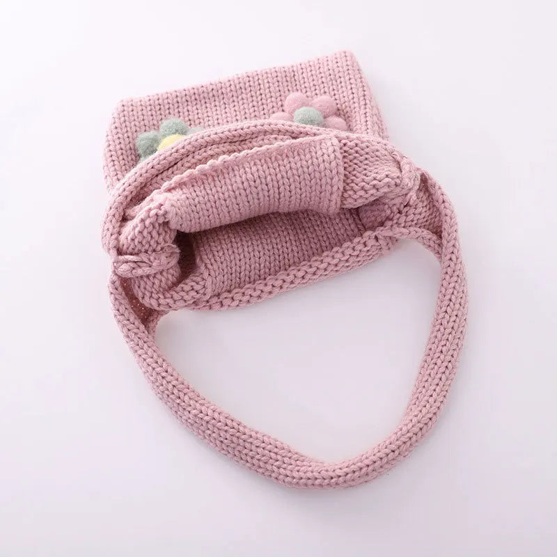 Leisure Flowers Knitting Handbags For Women