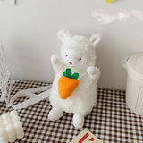 Cartoon Lamb Shoulder Bag Plush Girls Doll Crossbody Bag