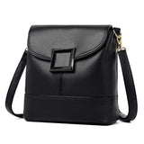 Casual Faux Leather Messenger Bag Women Shoulder Handbag Tote Purse