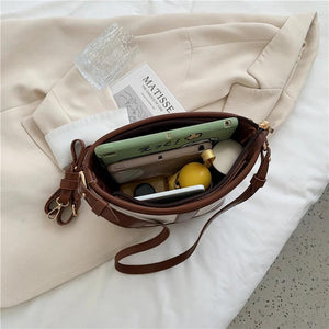 Bucket Shoulder Bags for Women Casual Small Crossbody Bags