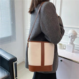Bucket Shoulder Bags for Women Casual Small Crossbody Bags
