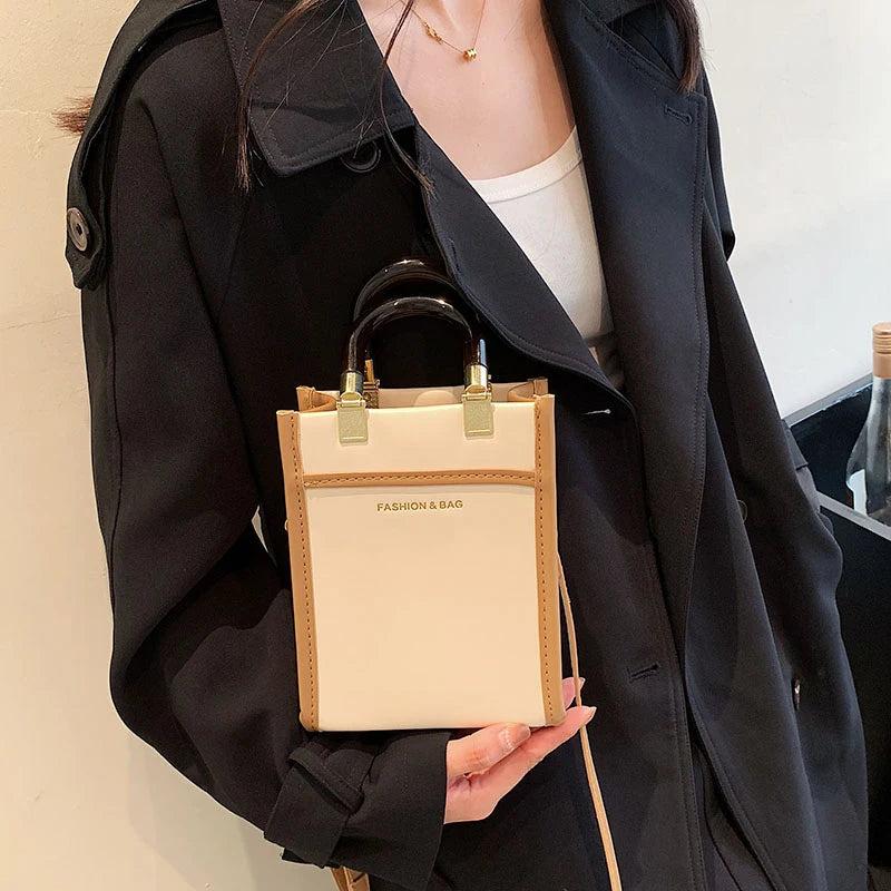 Brown Handbags Party Clutch Shoulder Bags Ladies Travel Messenger Bags