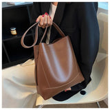 Bucket Crossbody Bag for Women PU Leather Handbags and Purses