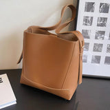 Bucket Crossbody Bag for Women PU Leather Handbags and Purses