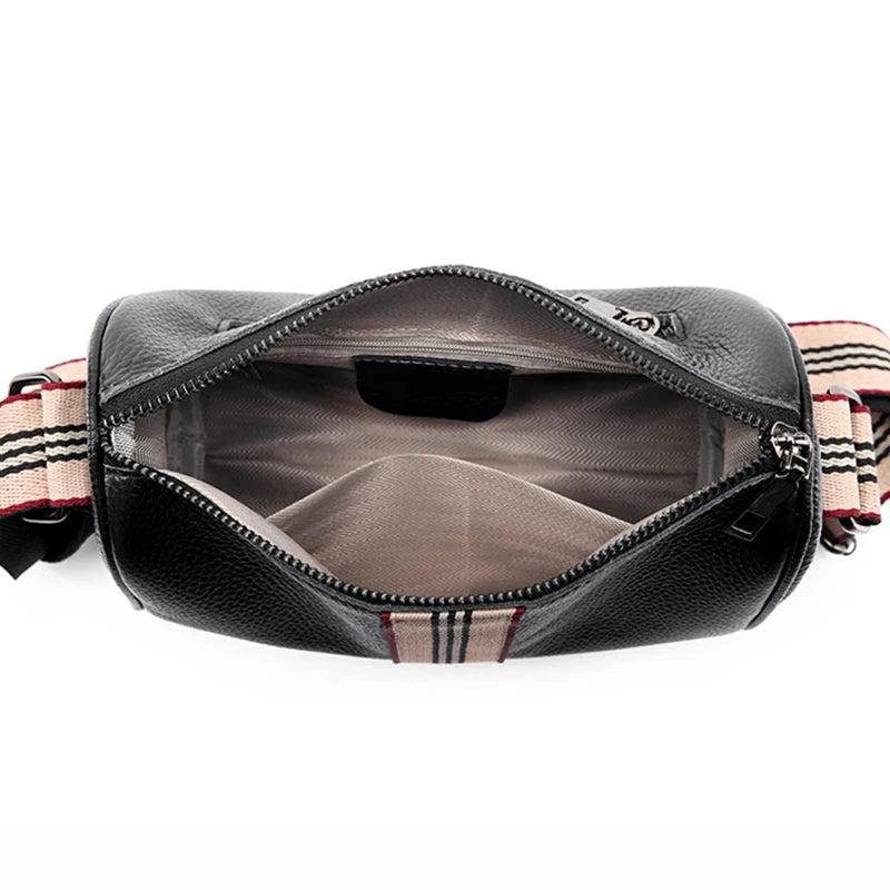 Chic Leather Crossbody Bag for Ladies