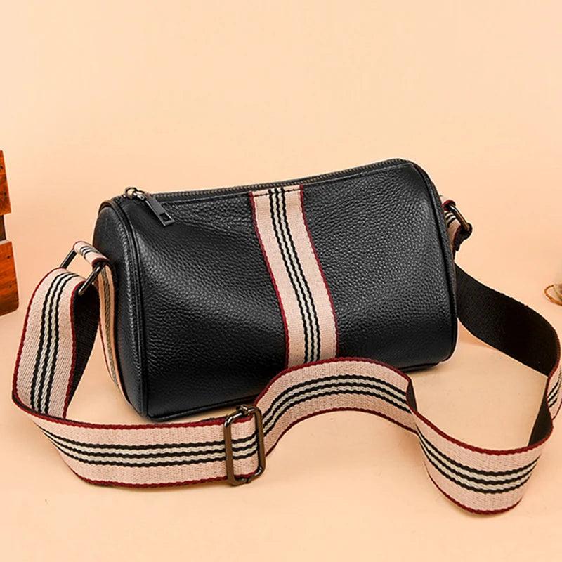 Chic Leather Crossbody Bag for Ladies