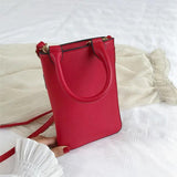 Cartoon Girl Crossbody Bags For Women Novelty Shoulder Bag High-Grade Pu