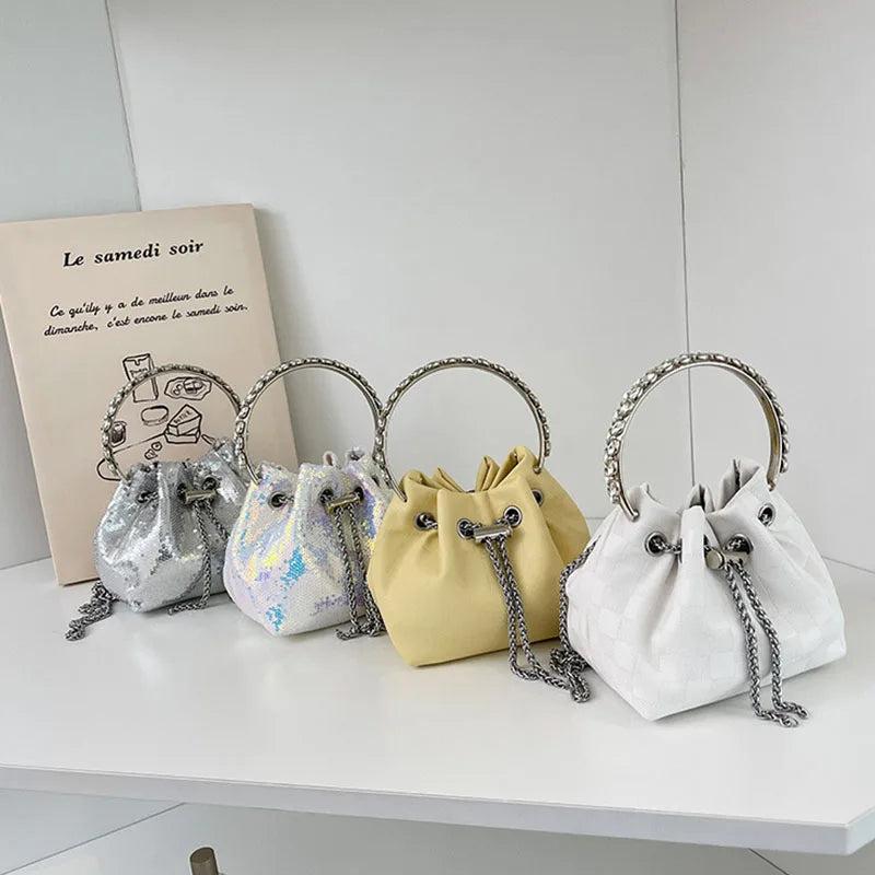 Bucket Shoulder Bags for Women Famous Woman Crossbody Bags