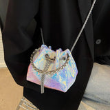 Bucket Shoulder Bags for Women Famous Woman Crossbody Bags
