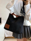Casual Canvas Large Tote Bag for Women Handbags