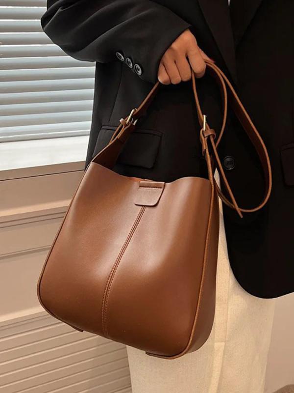 Bucket Women's Shoulder Bag Handbags for Women Pu Leather Female Crossbody Bags