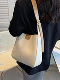 Bucket Women's Shoulder Bag Handbags for Women Pu Leather Female Crossbody Bags