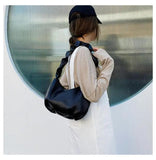 Casual Cloud Bag Soft PU Shoulder Bag for Women Summer Handbag