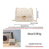 Casual Chain Crossbody Bags for Women Shoulder Bag Ladies Leather Messenger Bags