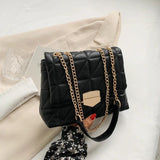 Casual Chain Crossbody Bags for Women Shoulder Bag Ladies Leather Messenger Bags