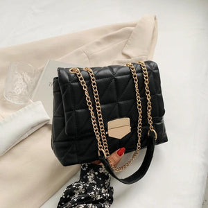 Casual Chain Crossbody Bags for Women Shoulder Bag Ladies Leather Messenger Bags