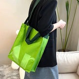 Casual Canvas Large Capacity Handbag For Women Shoulder Bag