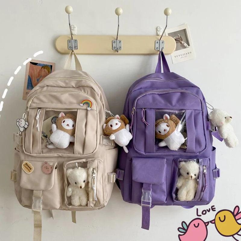 Casual Girls SchoolBags Large Capacity Women Backpacks