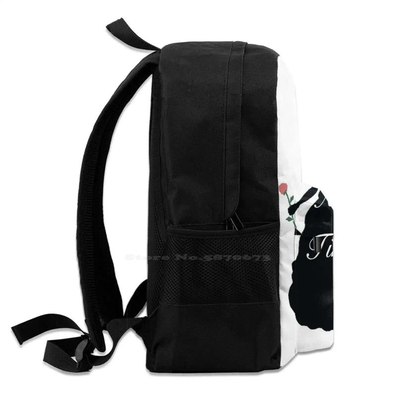 Beauty And Beast Bag Backpack For Men Women Girls Teenage Film Movie