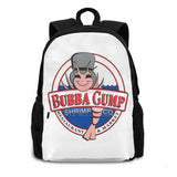 Bubba Gump Large Capacity Backpack Laptop Travel Bags