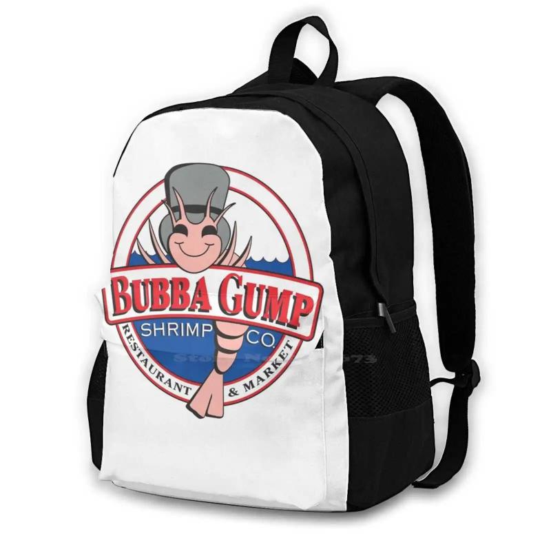 Bubba Gump Large Capacity Backpack Laptop Travel Bags
