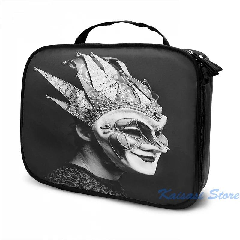 Boris Brejcha USB Charge Backpack School Travel Laptop Bag