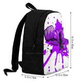 Brutes.Io Punch Pink Backpacks for Men Women Teenagers Girls