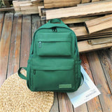 Casual Canvas Backpack Lightweight Women Backpack