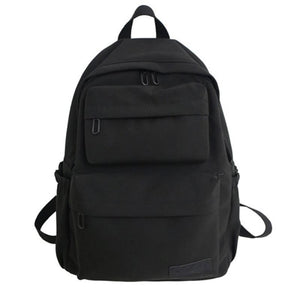 Casual Canvas Backpack Lightweight Women Backpack