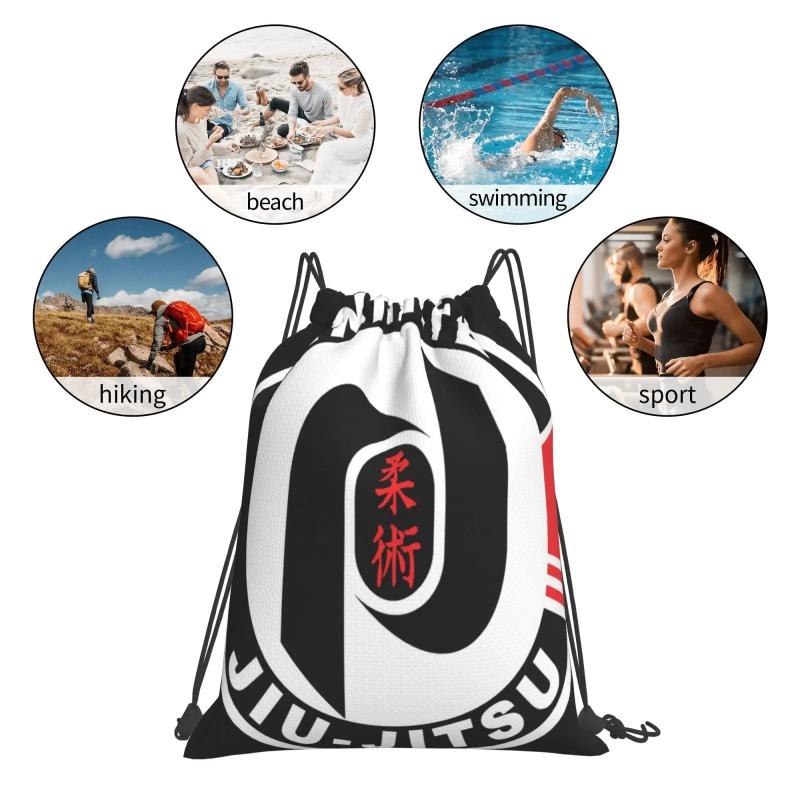 Brazilian Jiu Jitsu 2 Backpacks Shoe Bags Bags Women'S Bags Rope Bag