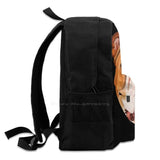 Bulldog Face Arrivals Satchel Schoolbag Bags Backpack Dog Animal Pet Vet Nature