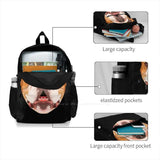 Bulldog Face Arrivals Satchel Schoolbag Bags Backpack Dog Animal Pet Vet Nature