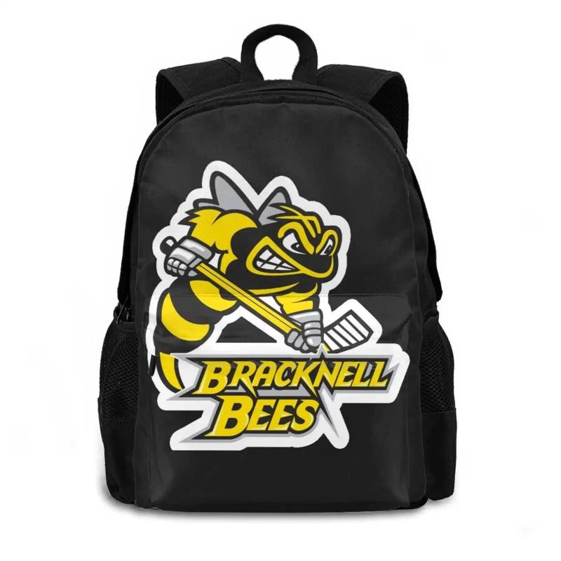 Bracknell Bees Teen College Student Backpack Laptop Travel Bags