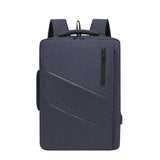Business Backpack Men's Laptop Bag Casual Travel Large Capacity