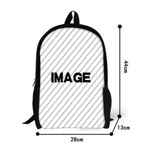 Cat Pattern 3D School Bag for Kids - Back to School Satchel