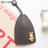 Cartoon Car Key Case Cover PU Leather Key Bag Keychain Keycase