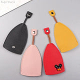 Cartoon Car Key Case Cover PU Leather Key Bag Keychain Cover