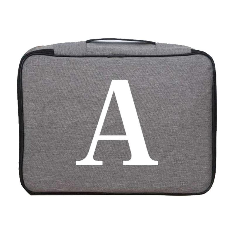 Briefcase Handbag Men Women Outdoor Travel Credentials Passport Storage Bag
