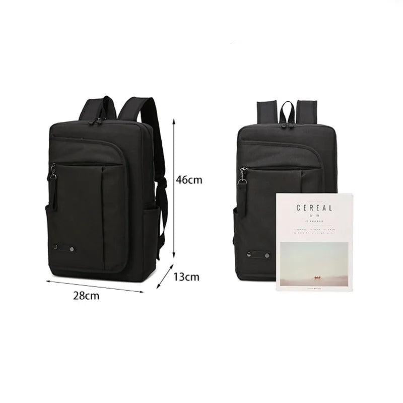 Business Backpack Men Laptop 17 Inch Travel Bag Waterproof Mochila