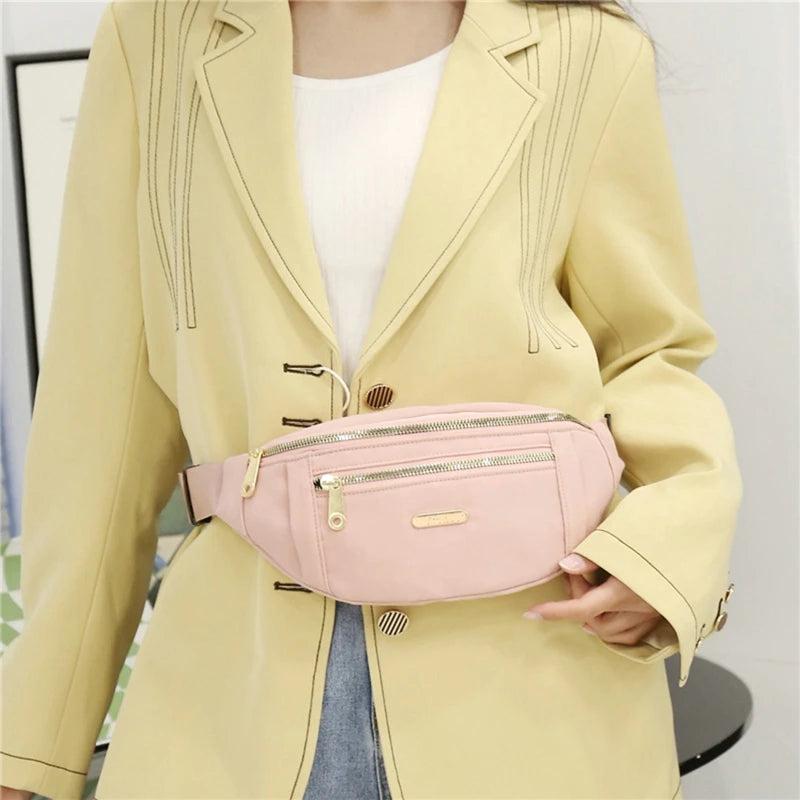 Casual Waist Bag Shoulder Cross Chest Bag Handbag All Matching Belt Bags
