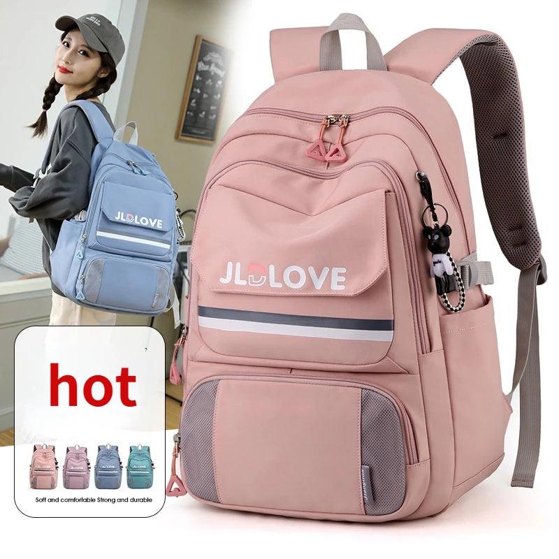 Waterproof School Bags for Girls Orthopedic Backpack